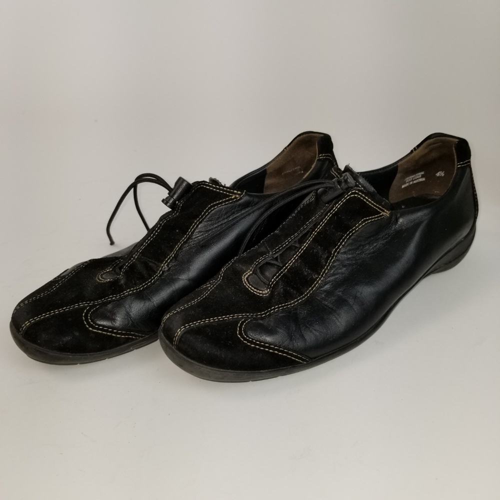 Paul Green Munchen Leather/Suede Combo Sneaker 4.5